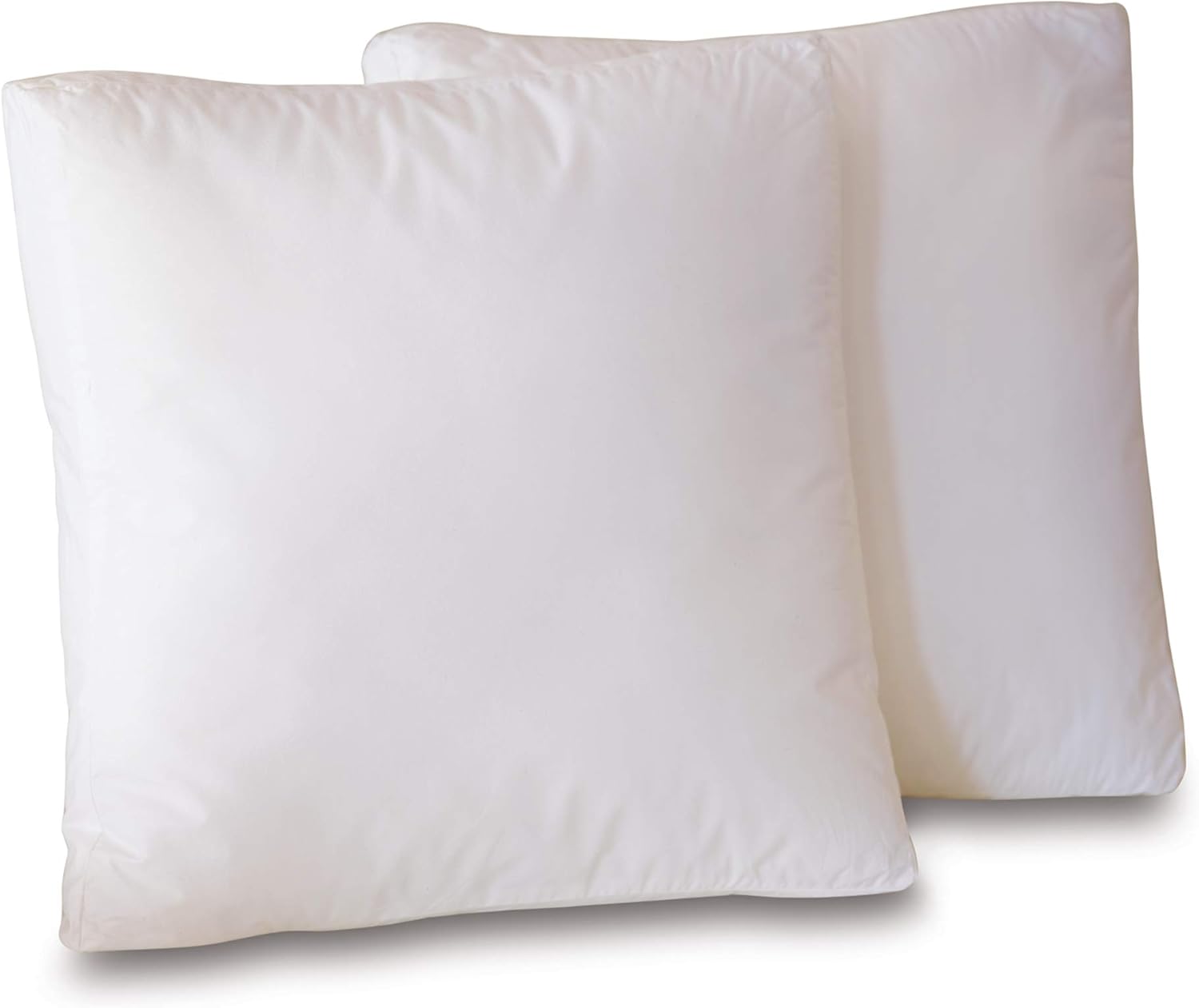 15x15x2 Hypoallergenic Fluffy Faux Down Poly Boxed Square