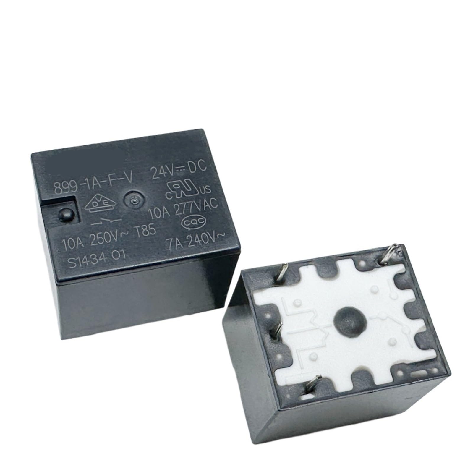 ICXLPMC 1pc 899-1A-F-V 24VDC 10A Relya 4pins