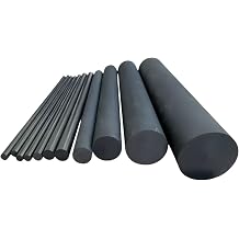Large Diameter High Purity Graphite Rod 200mm 7.87 Inch Spectral Grade Purity Graphite High Temperature Conductive Carbon Rod for Industrial Melting Laboratory Electrode Use 40mm1.57" 200mm7.87"