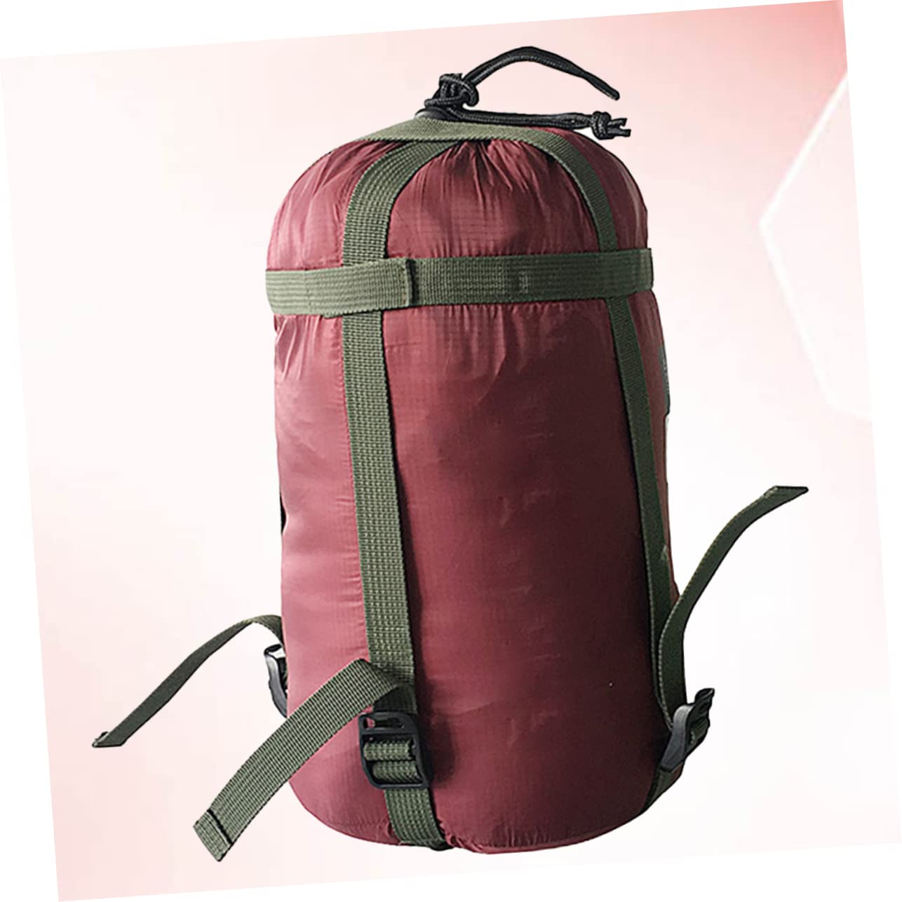 Kisangel Stuff Sack Compression Bag for Portable Quilts Storage Bag Durable Compression Sack for Camping Hiking Backpacking Color Maximum Capacity with Reinforced