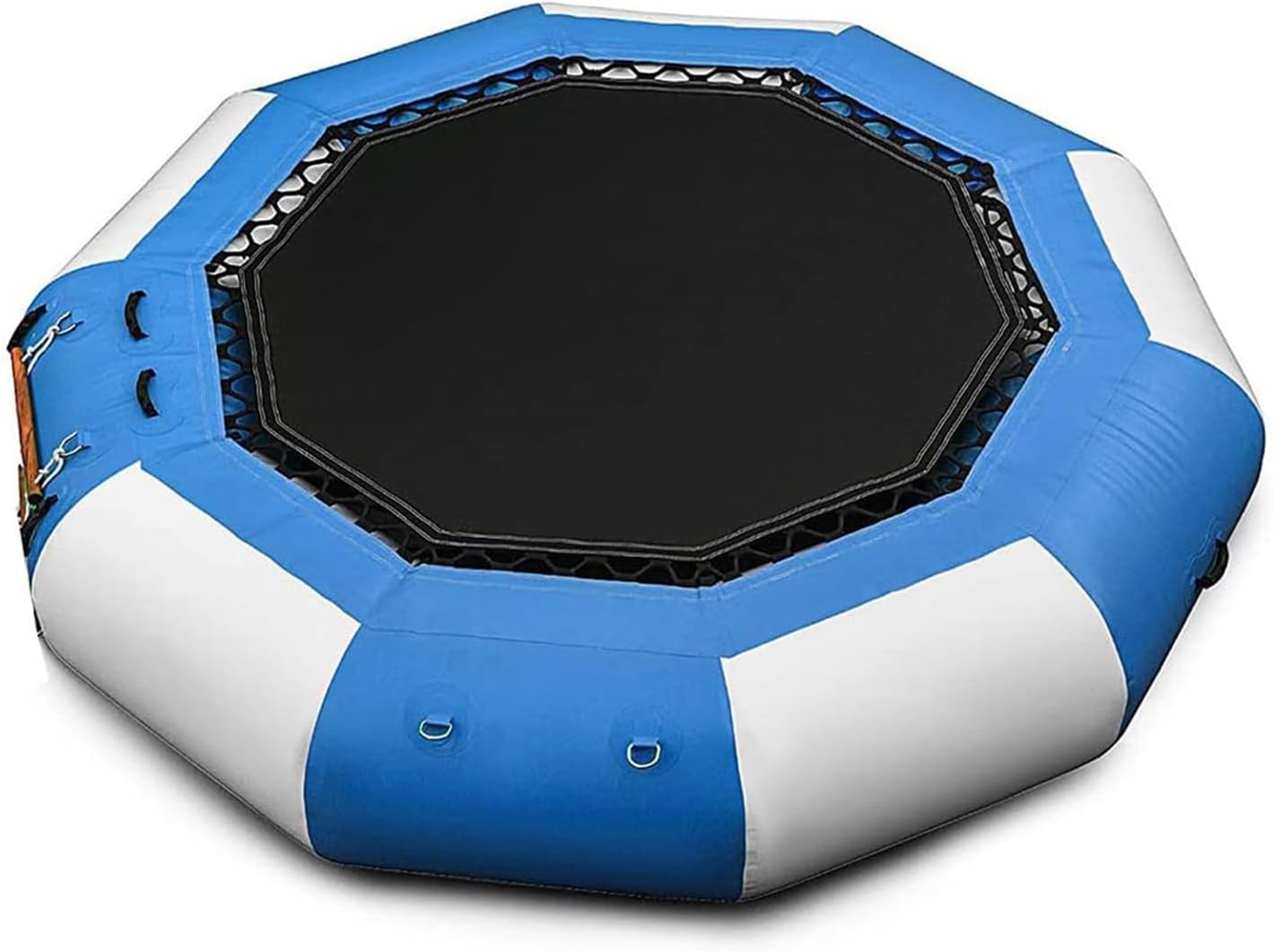 Cuscino Di Sicurezza Per Trampolino - Imbottitura Rotonda 8/10 Piedi, Blu, Anti-UV