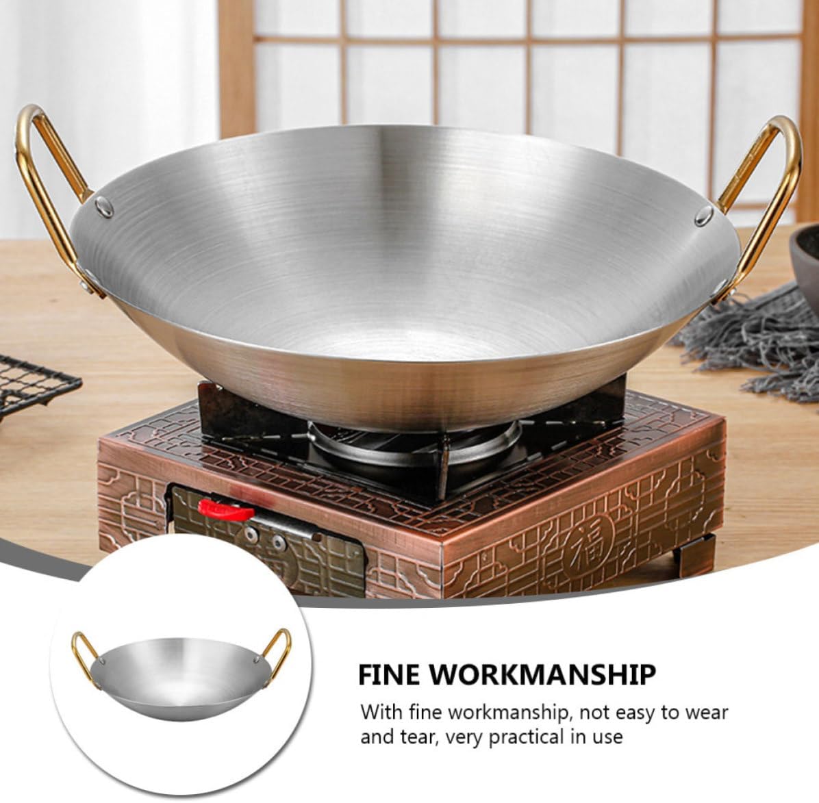 Stainless Steel Chocolate Melting Pot, Thickened Silver Kitchen Stockpot