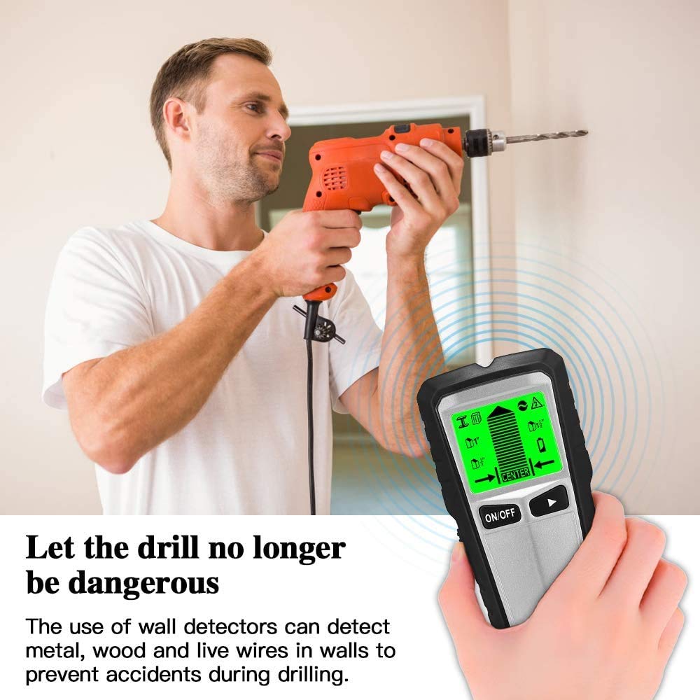 Buy Stud Finder Wall Scanner, 5 in 1 Stud Detector Detector Beam