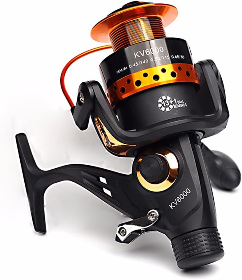 The Metal Head Before And After Conversion Of 13 1 Axis Spinning Wheel Brake Fishing Reel Wheel Rod Fishing Sea Rod Wheel Wheel,4000 Series,Left And Right Hand Swap
