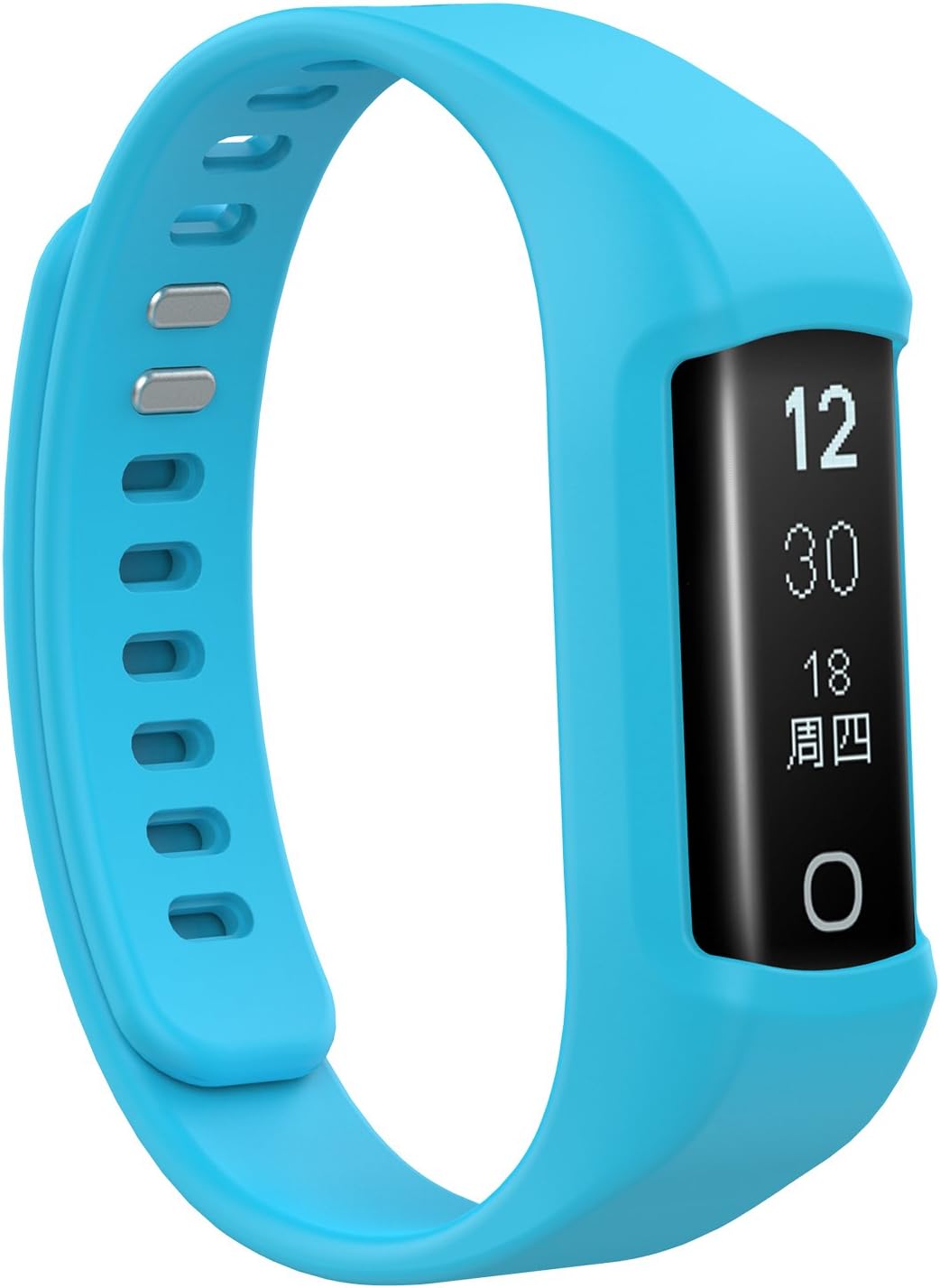 RuenTech Compatible with Ticwatch Ticband Strap Replacement Soft Silicone Wrist Band for TicBand Fitness Tracker