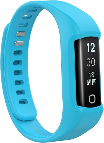 Miniatura 9 de RuenTech - Correa de repuesto de silicona suave para Ticband, compatible con TicWatch, para rastreador de fitness