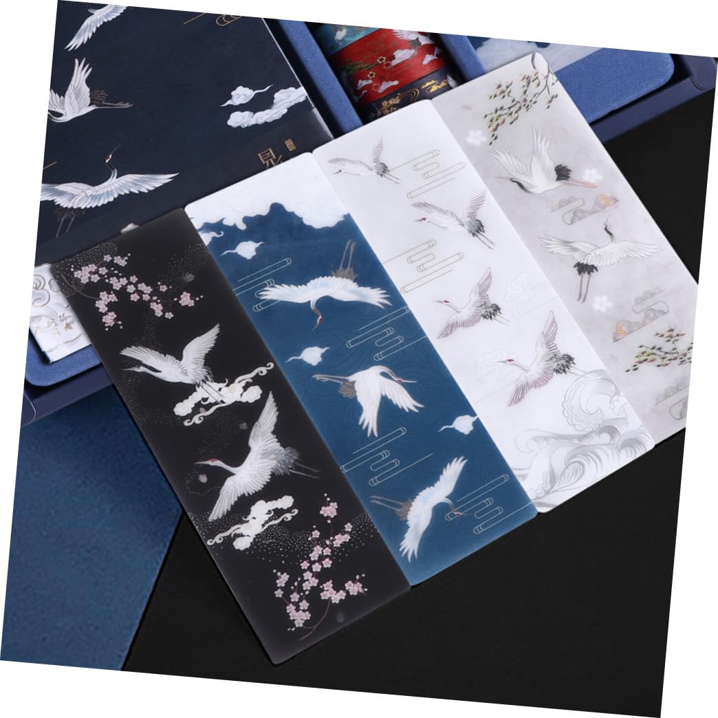 Carnet Rétro de Notes D'écriture Cahier Relié Bleu Présent Rentrée
