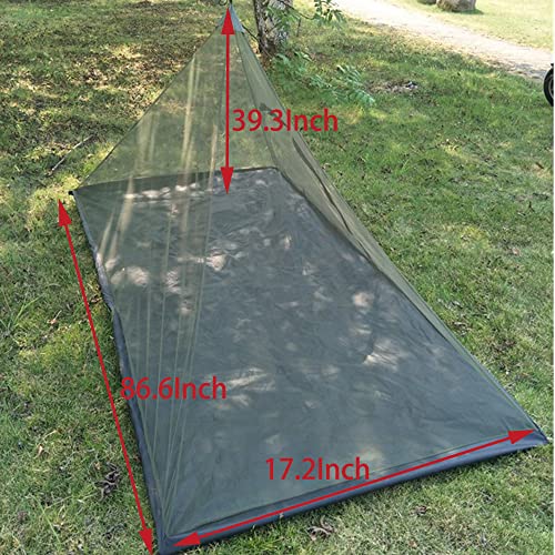 Vilemoon Mosquito Net For Camping Bed Compact And Ultra-Light For Travel Outdoor Netting Cover Lightweight Mesh (Green) #TOP1