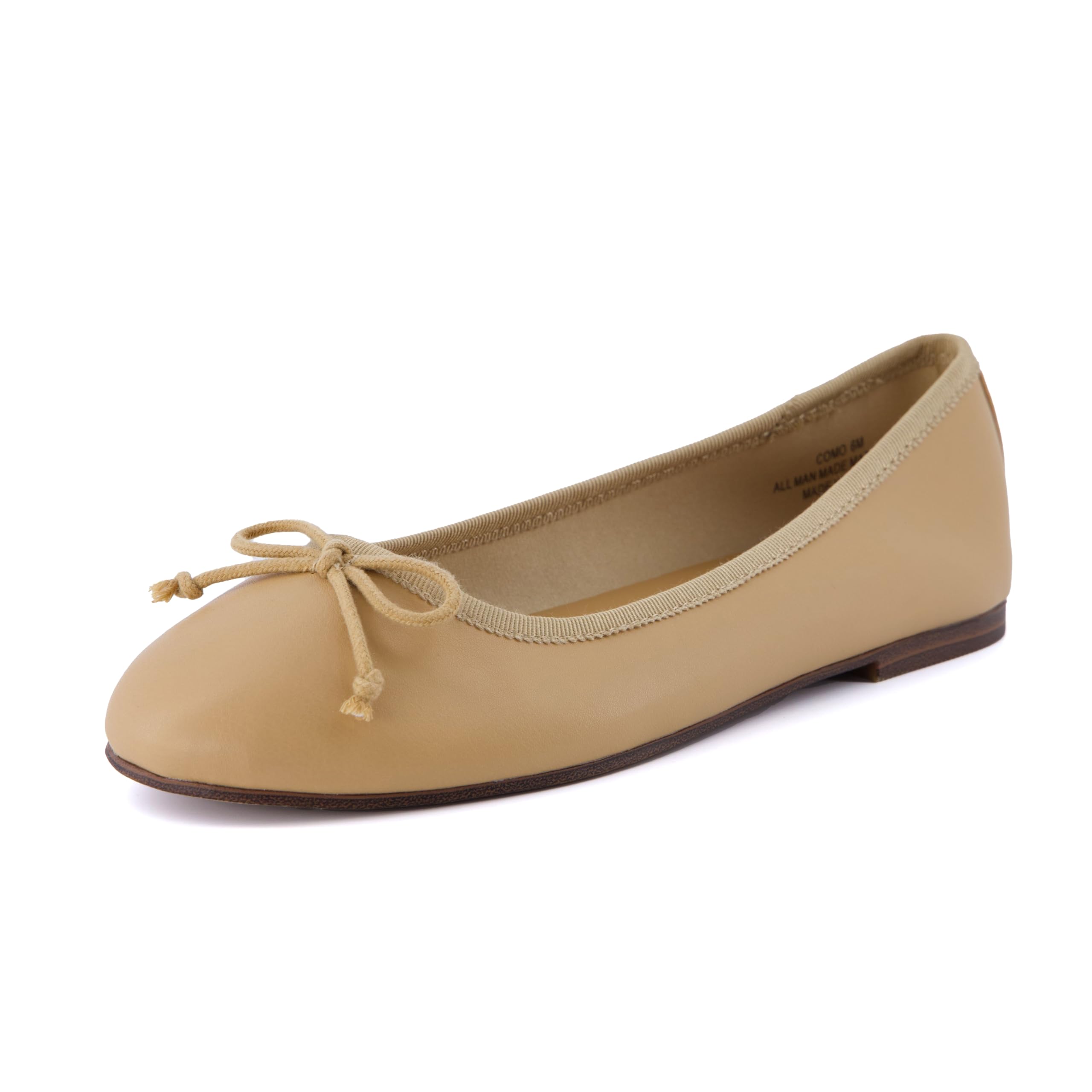 CUSHIONAIRE Women's Como Bow Flat with +Memory Foam and Wide Widths Available