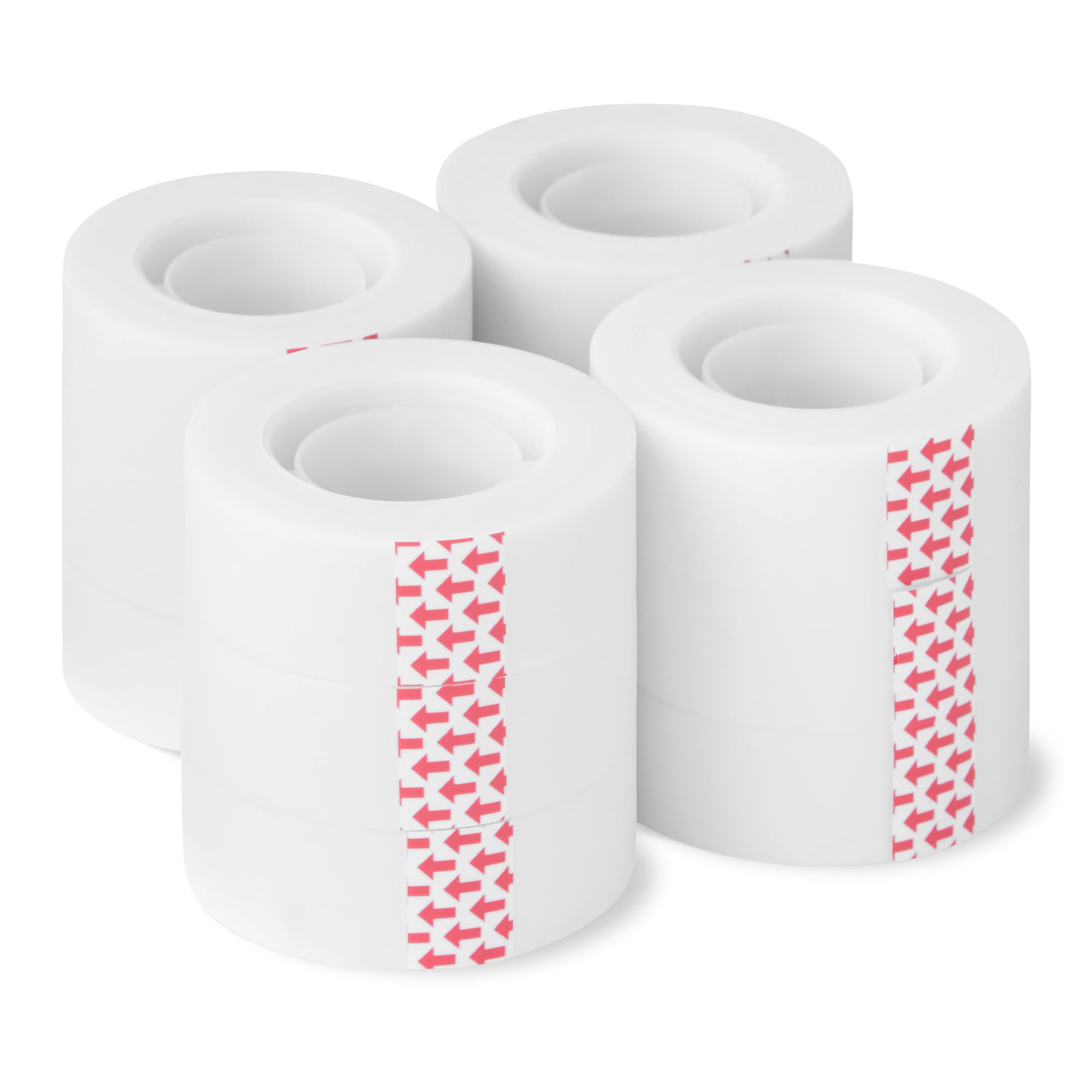 Amazon Basics Invisible Magic Tape, Clear Sticky Tape Refill, 3/4" x 1000"(27.78 Yards), Transparent, 12-Pack