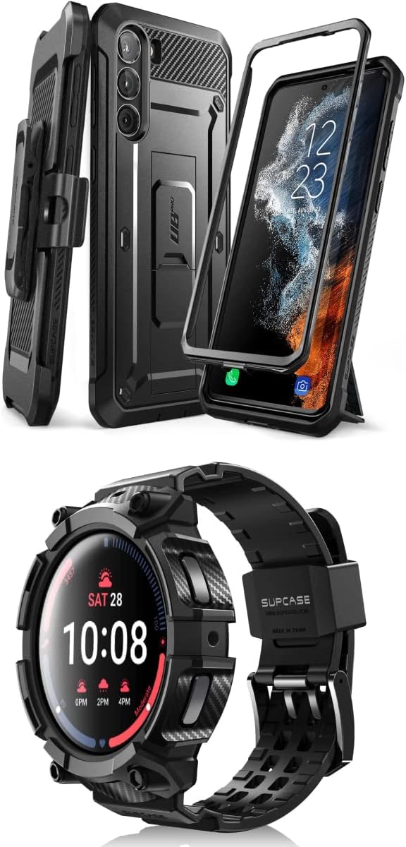 SUPCASE Unicorn Beetle Pro for Galaxy S23 Case & Galaxy Watch 5 Pro Band
