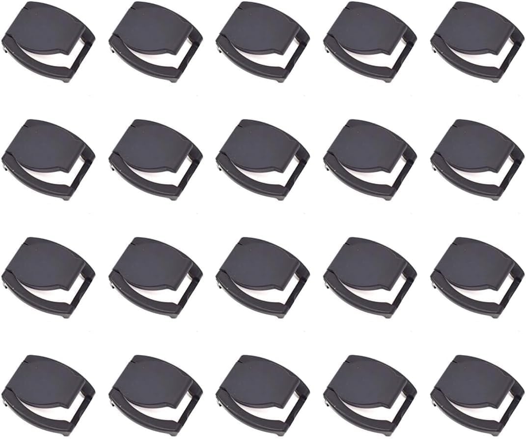 Replacement Privacy Cover for Logitech C920 and C930e, Lot of 20, Black