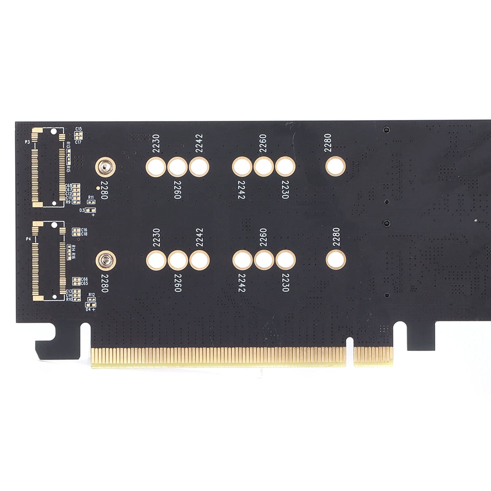Karta Adaptera PCIe 3.0 X16 M.2 NVMe SSD, 2 Porty