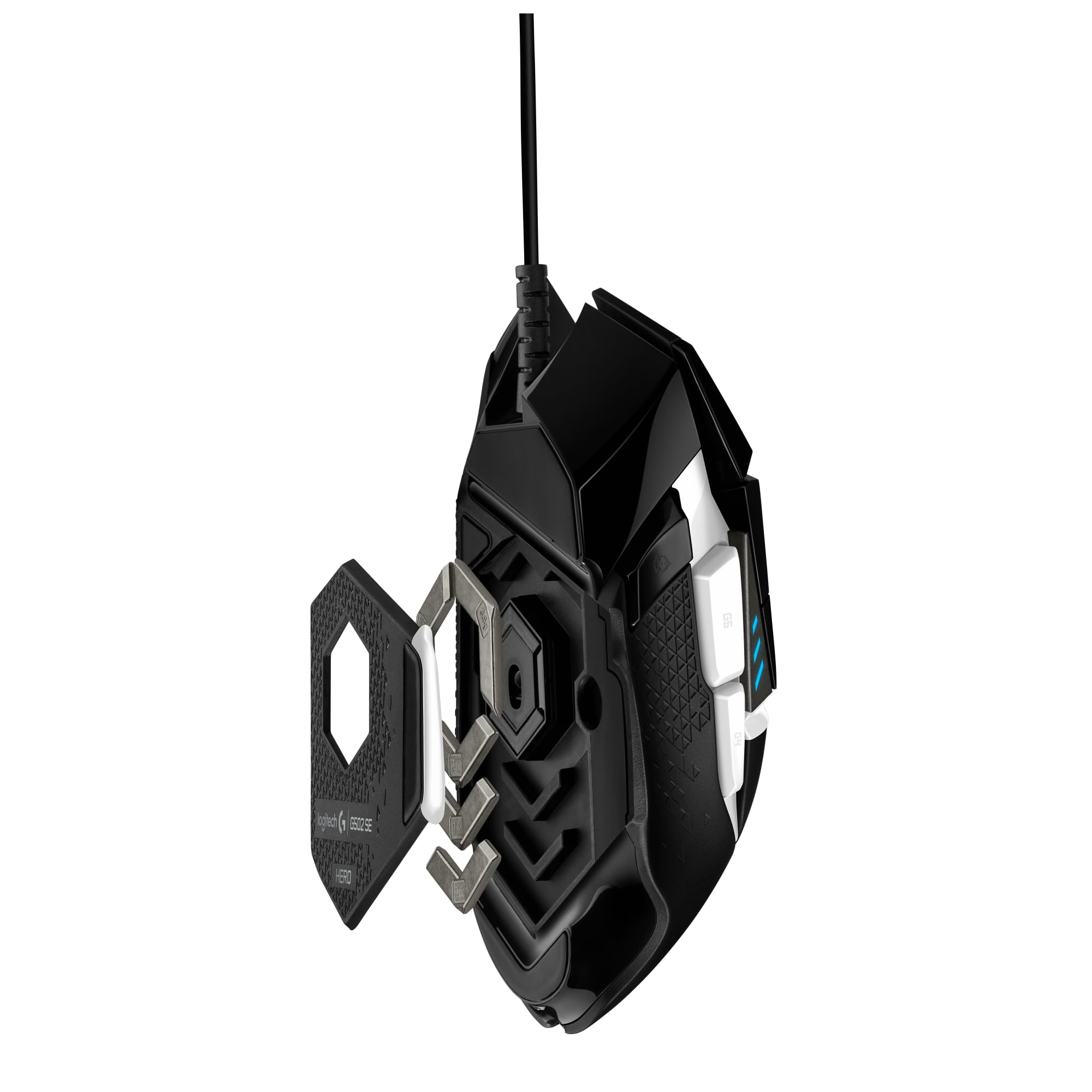 Logitech G502 Hero Se High Performance Gaming Mouse, Czujnik Hero 16K, Edycja Specjalna, Pc/Mac/Chromebook - Biały,910-005729