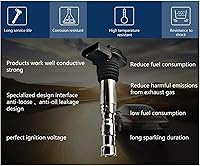 Vista 3 de Paquete de bobinas de encendido compatible con Suzuki Aerio Esteem Grand Vitara Sidekick XL-7 Tracker