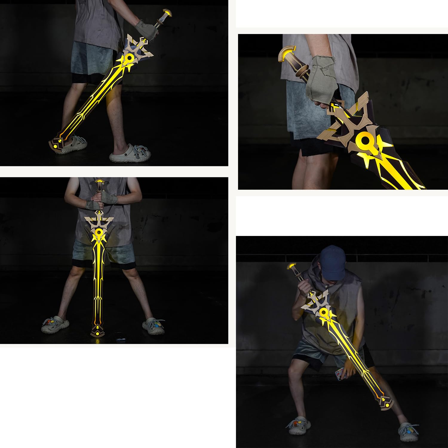 Amazon.co.jp: 原神 げんしん ニィロウ コスプレ 武器 発光可能 道具