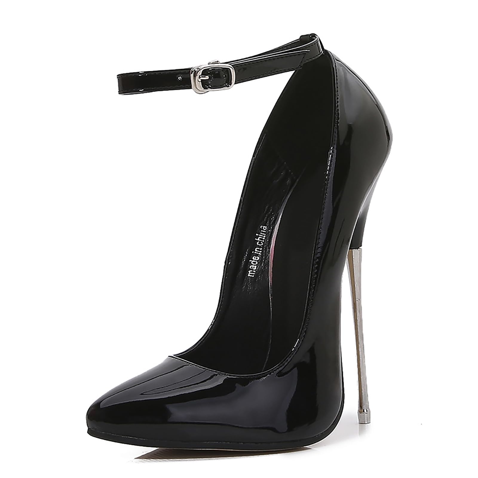 Talons Hauts de 16 cm pour Femmes et Hommes | Escarpins à Talons Aiguilles Grande Taille à Bout Pointu