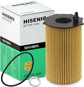 3-Pack Oil Filter For Hyundai Azera & Kia Sedona 3.3L V6 Engine (Fits 26320-3CAA0)