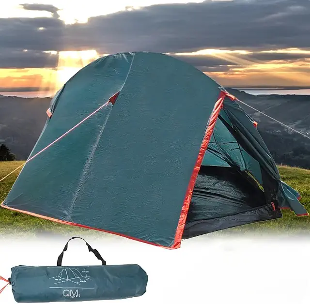 2-Personen Zelt wasserdicht leicht Camping Outdoor mit Insektenschutz