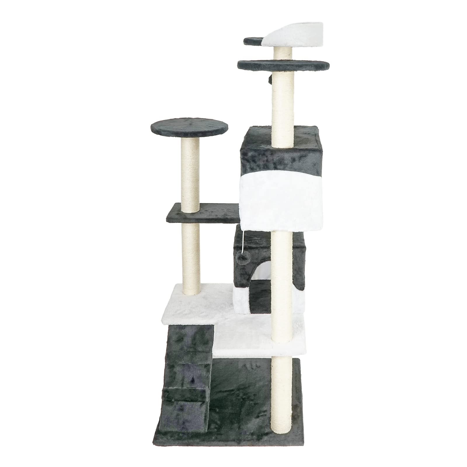Freestyle klimboom voor katten - Verticale paalset - 3,50 m tot 3,95 m