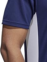 Vista 9 de adidas - Camiseta de fútbol Entrada 18 para hombre Solar amarillo/blanco