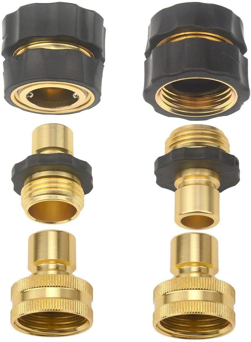 Hanobo Quick Release Garden Hose Female Male Quick