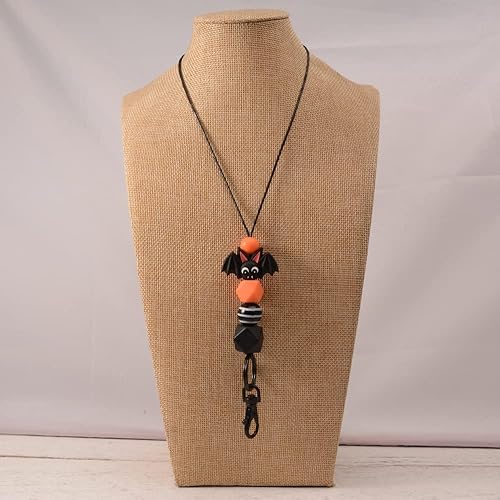 Miniatura 2 de Lantintop Cordones para insignias de identificación para Navidad, Halloween, día de Acción de Gracias, de silicona, para mujeres, niñas, niños