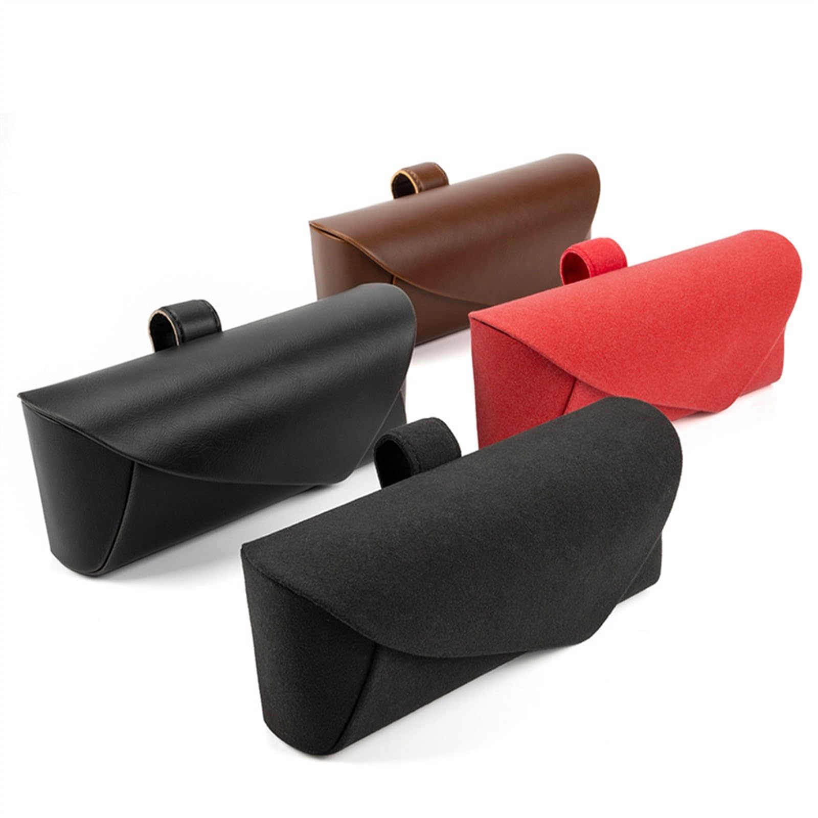 WITTSY Brillenetui Auto Visier Brille Lagerung Fall Auto Sonnenbrille Clip Halter Box Für Nissan Für Tiida (Color : A)