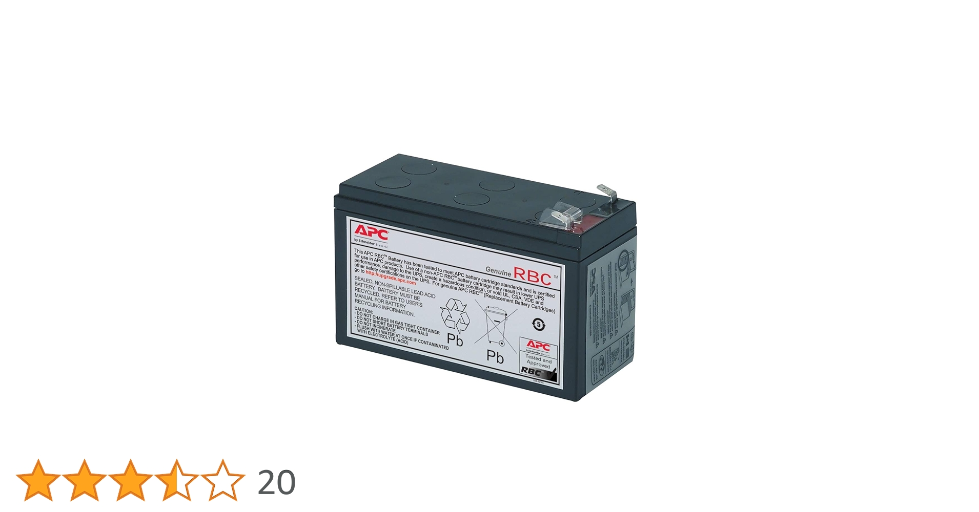 Amazon | APC BE750M2-JP UPS交換用バッテリキット RBC17J 無