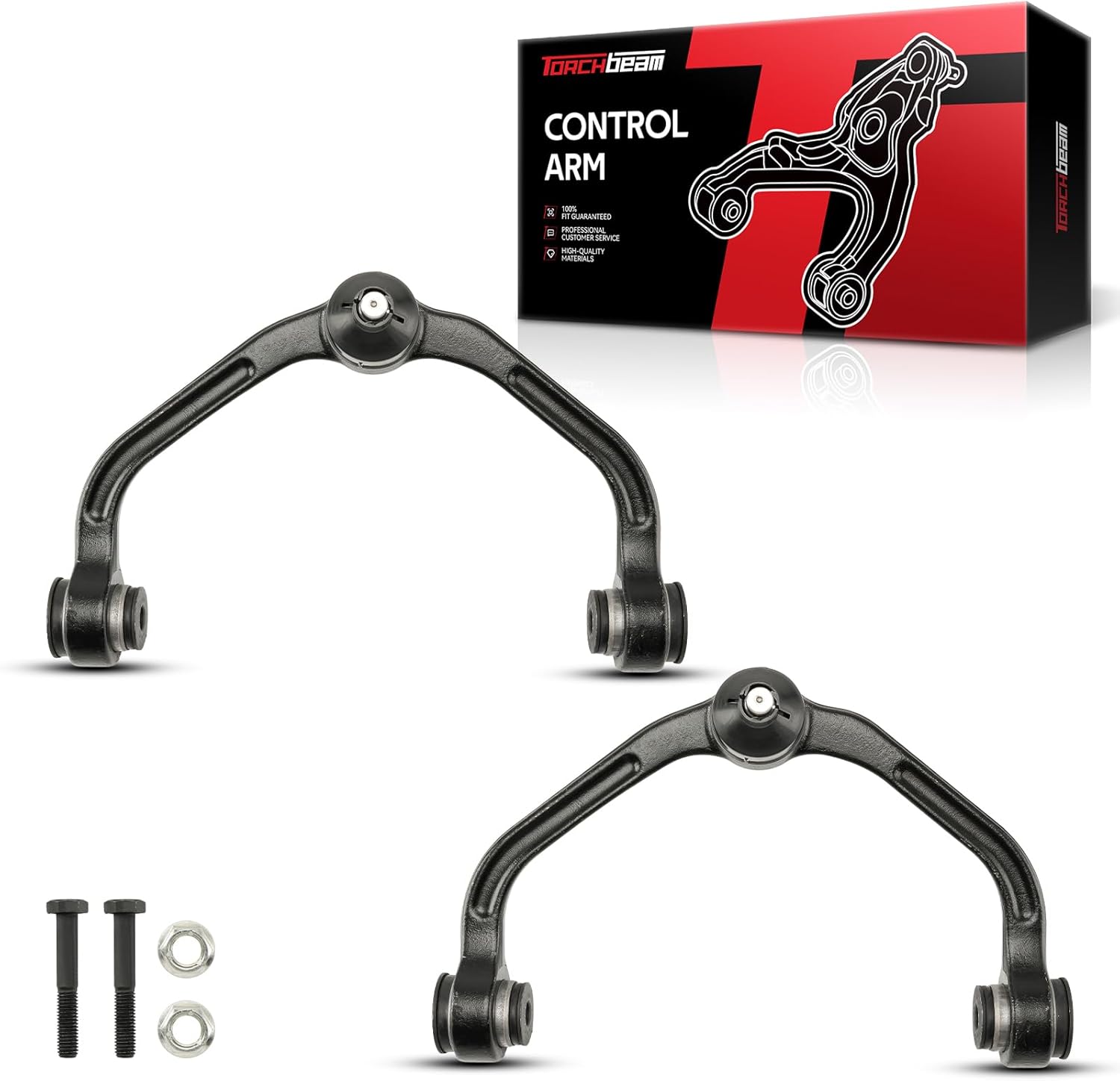 Torchbeam Front Upper Control Arm w/Ball Joint Suspension Kit Replace for For-d Ranger 1998-2011 Ma-zda B2300 B2500 B3000 B4000(RWD Only) Forward Left & Right K80052 K80054 2pcs