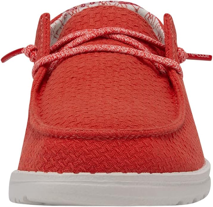 Hey Dude Women's Wendy Moccasin 5 Aztec Red