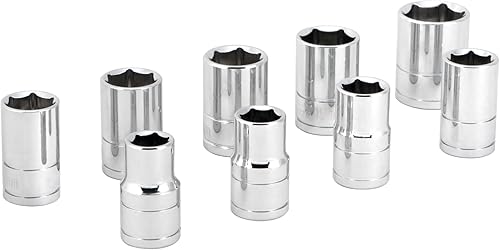 Performance Tool W32202 Juego de llaves métricas de 12 pulgada, 9 piezas