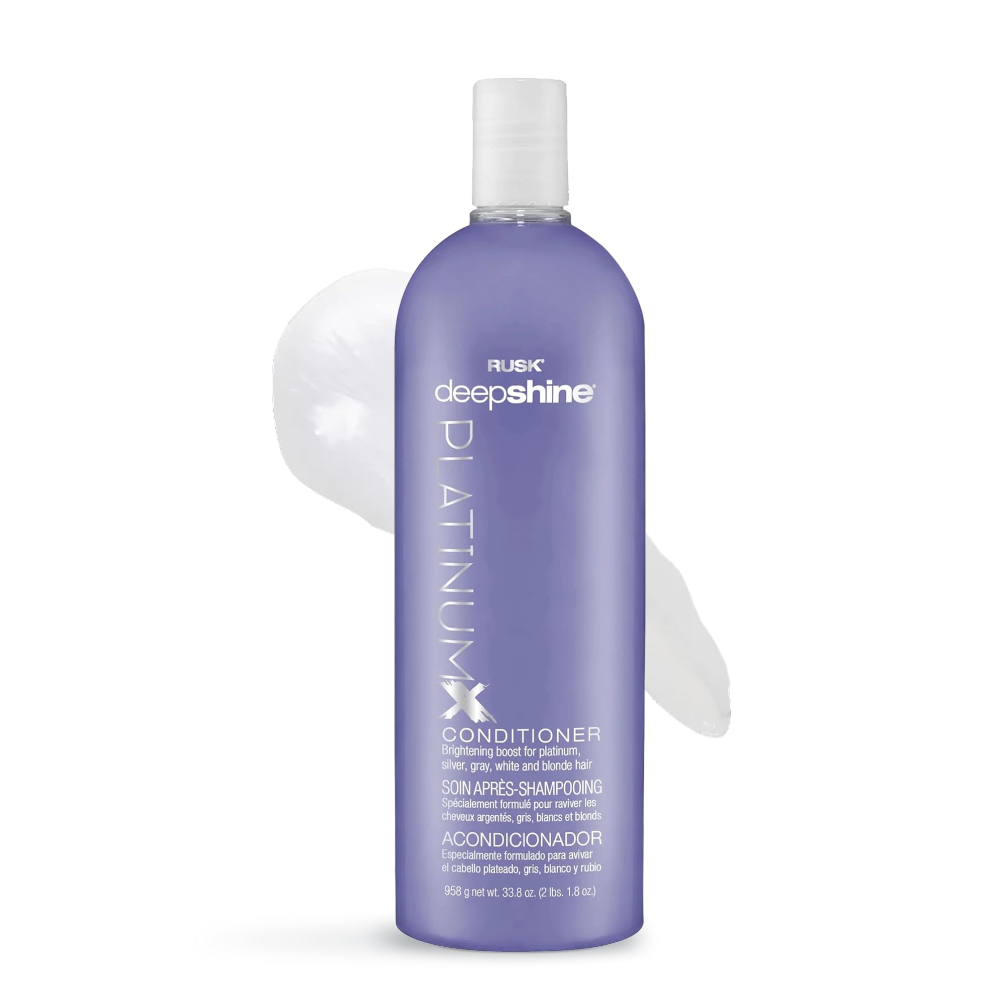 RUSK Deepshine PlatinumX Violet Brightening Conditioner