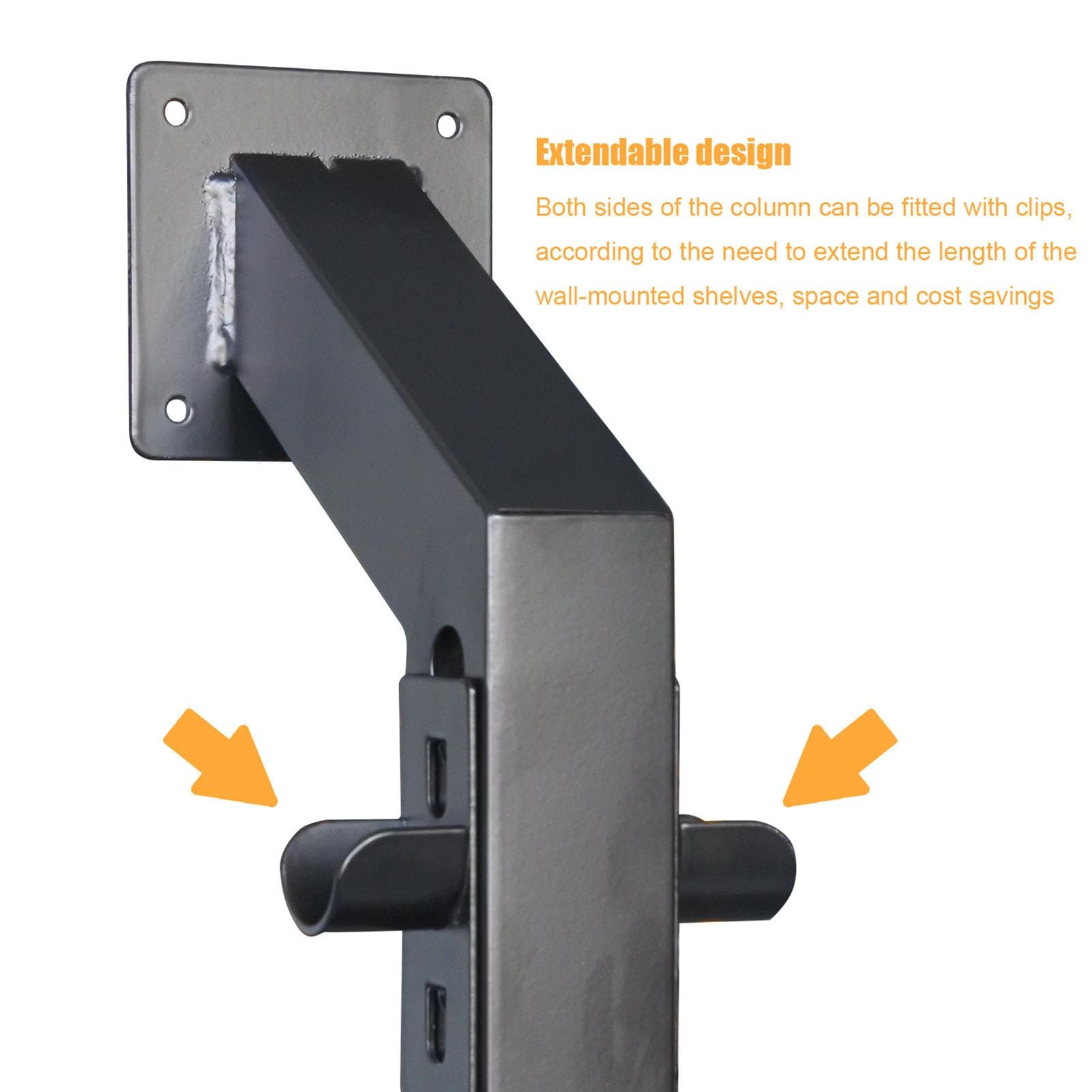 Genérico Soporte de Pared Ajustable para vinilos, láminas Que cambian de Color, Papel Tapiz y Telas. Capacidad para 8 Rollos. Solución de Almacenamiento de Metal Resistente.