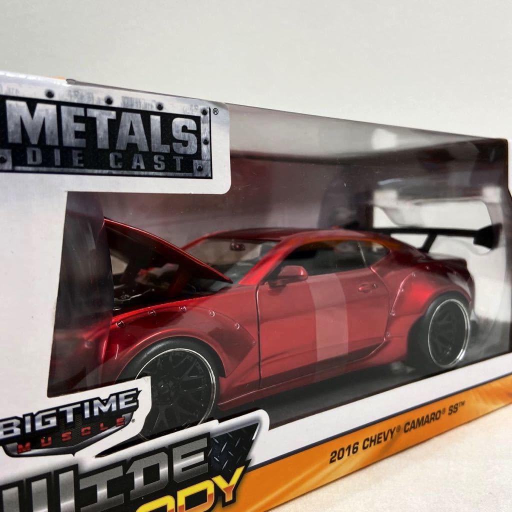 Amazon | Jada BIGTIME MUSCLE 1/24 CHEVY CAMARO SS 2016年 WIDE BODY
