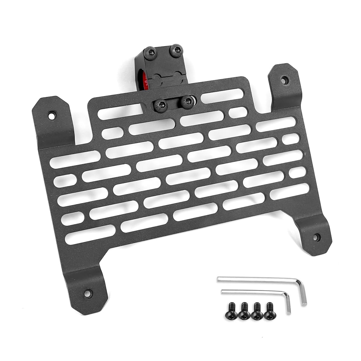 Photo 1 of Front License Plate Bracket Compatible with Rivian R1T/R1S 2025 2024 2023 2022, License Plate Holder License Plate Frame Mounting Accessories for Rivian Tow Hook