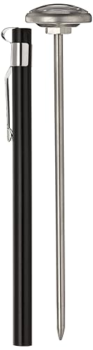 Miniatura 2 de Supco ST08 Termómetro de esfera de bolsillo de acero inoxidable, vástago de 5 pulgadas, esfera de 1-3/4 pulgadas, -40 a 160 grados F