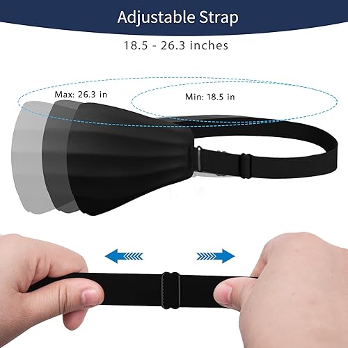 Miniatura 7 de BeeVines Máscara de ojos 3D para dormir, 2 paquetes de antifaz de sueño prémium para extensiones de pestañas, 100% opaca y ligera, máscaras de