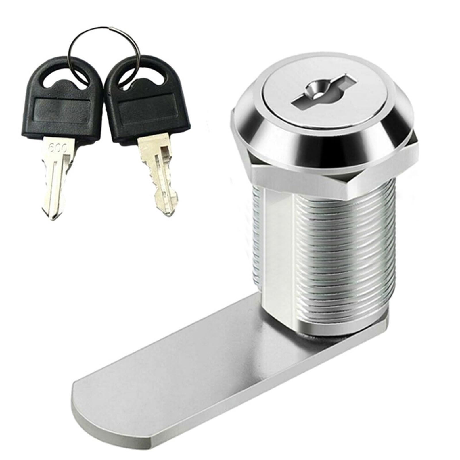Dsfihjo 30Mm Mailbox Lock 4 Sizes Mailbox Lock With 2 Keys For File Cabinet Tool Box Locker Cam Security Furniture Hardware Door Mail(30Mm)