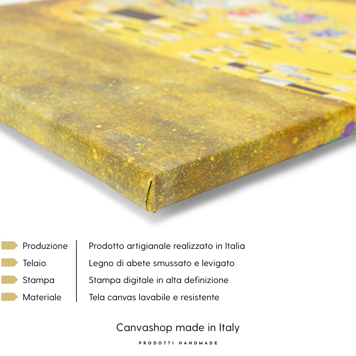 canvashop Quadro Personalizzato con Foto Stampa su Tela 140x70 cm