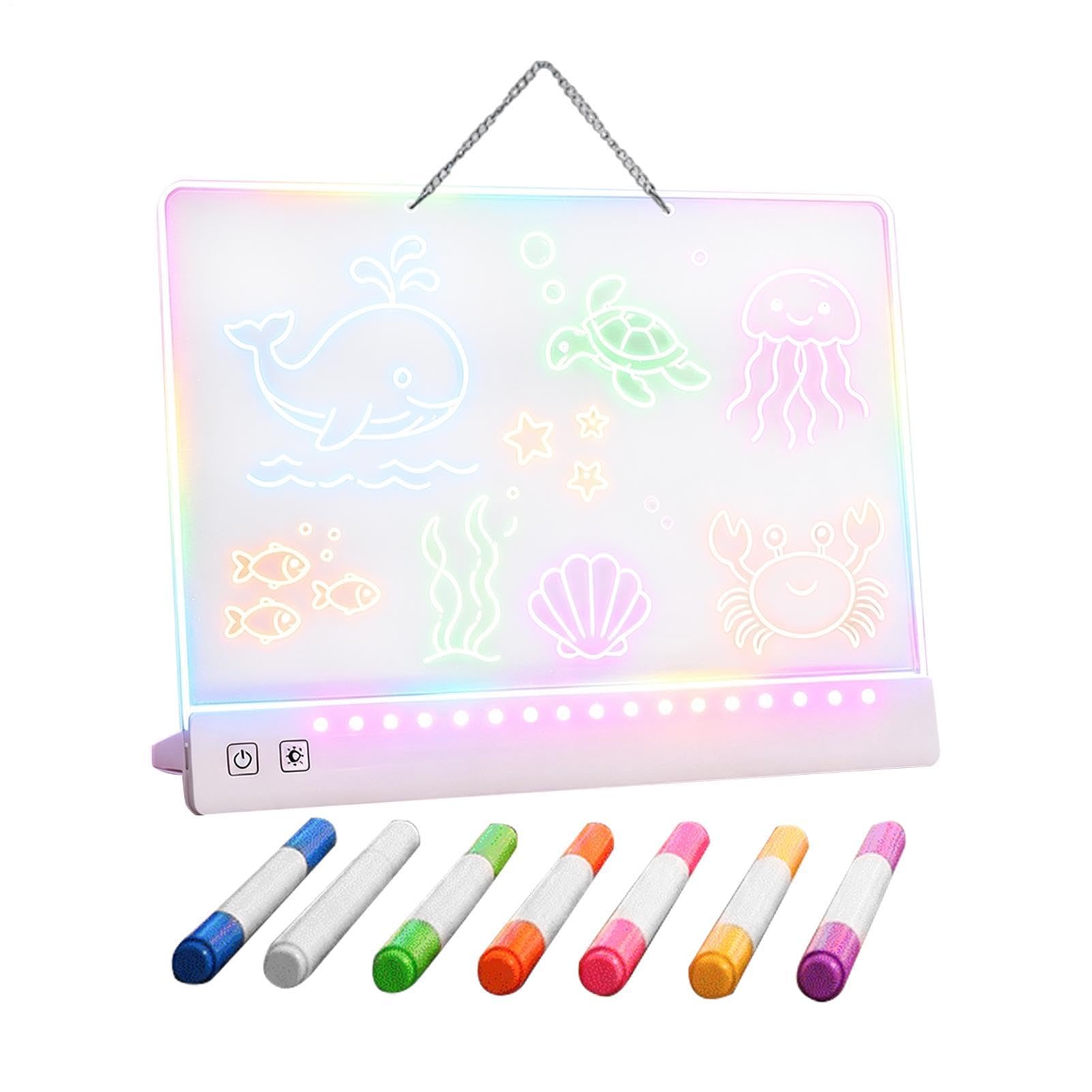 Almohadilla De Luminosa Pad luminoso recargable 35,5 cm, 3 modos y 7