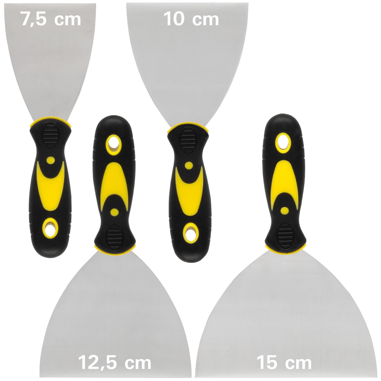 BAUTEC XXL Profi Flächenspachtel-Set » NEU » Trockenbau-Kit » inkl. Roller, Ersatzblätter, Teleskopstil & Transportkoffer