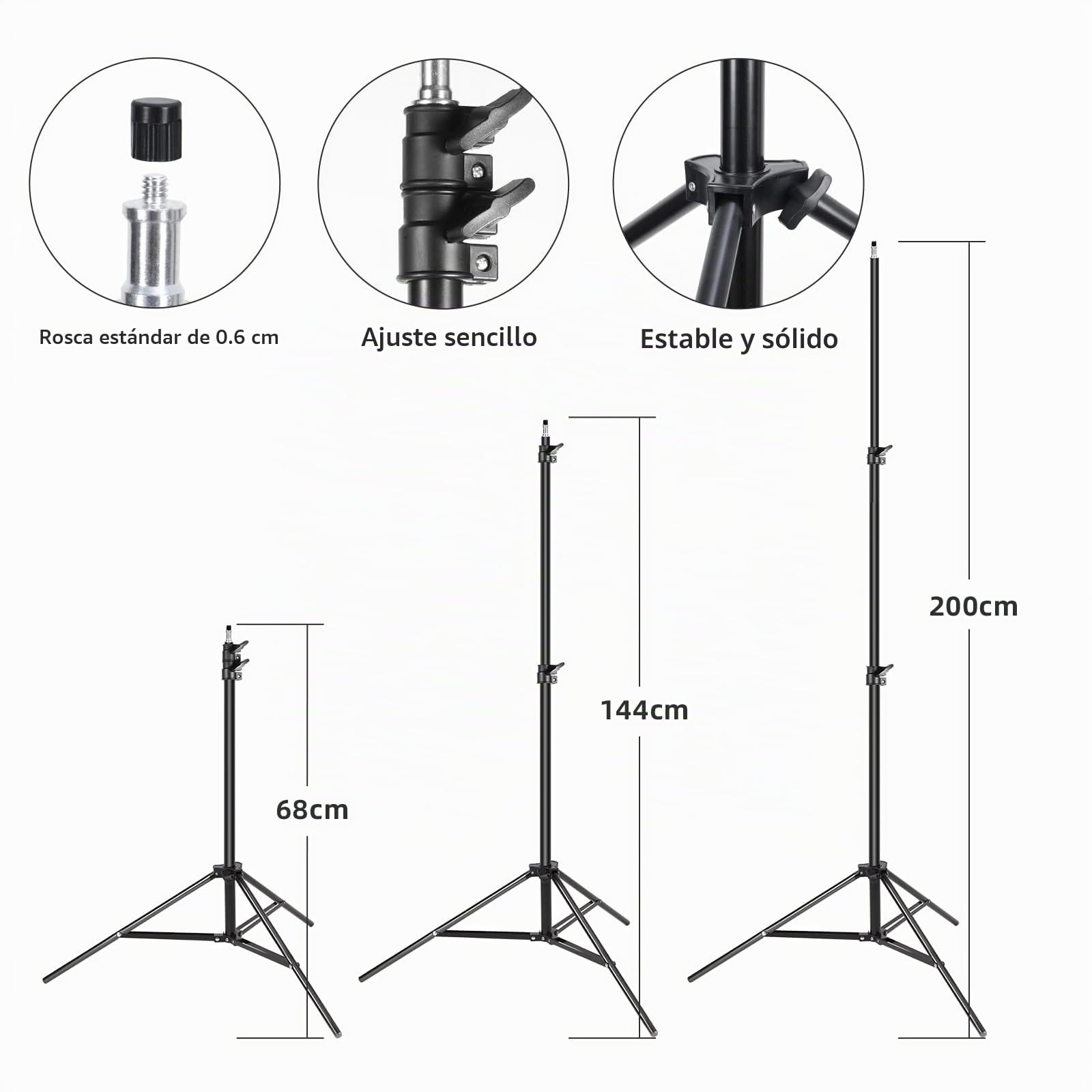 Softbox LED Set, FGen Foco Fotografía 2 x 50 x 70cm con 85W Bombillas LED y 2 Control Remoto, Temperatura Regulable 2700-6400K, Iluminacion Fotografia para Fotos, Retratos, Filmación, Estud,Youtube