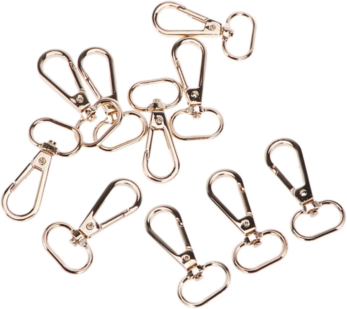 BESPORTBLE 10pcs Dog Rope Clips Versatile Pet Tag for Collar Changes for Handbags and Backpacks