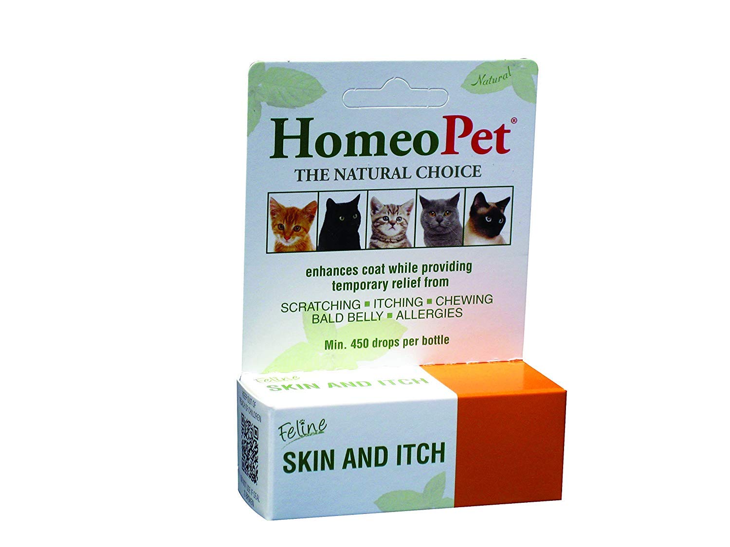 Feline Skin and Itch, Safe and Natural Cat Supplement for Itchy Skin, Skin and Itch Relief for Cats, 15 Milliliters