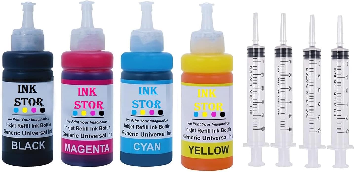 Inkjet Cartridge Refill Combo for 650, 805, 803, 680, 678, 682, 818, 802, 901, 703, 704, 46, 21, 22, 27, 28, 56, 57, cn 88, 98 Cartridges
