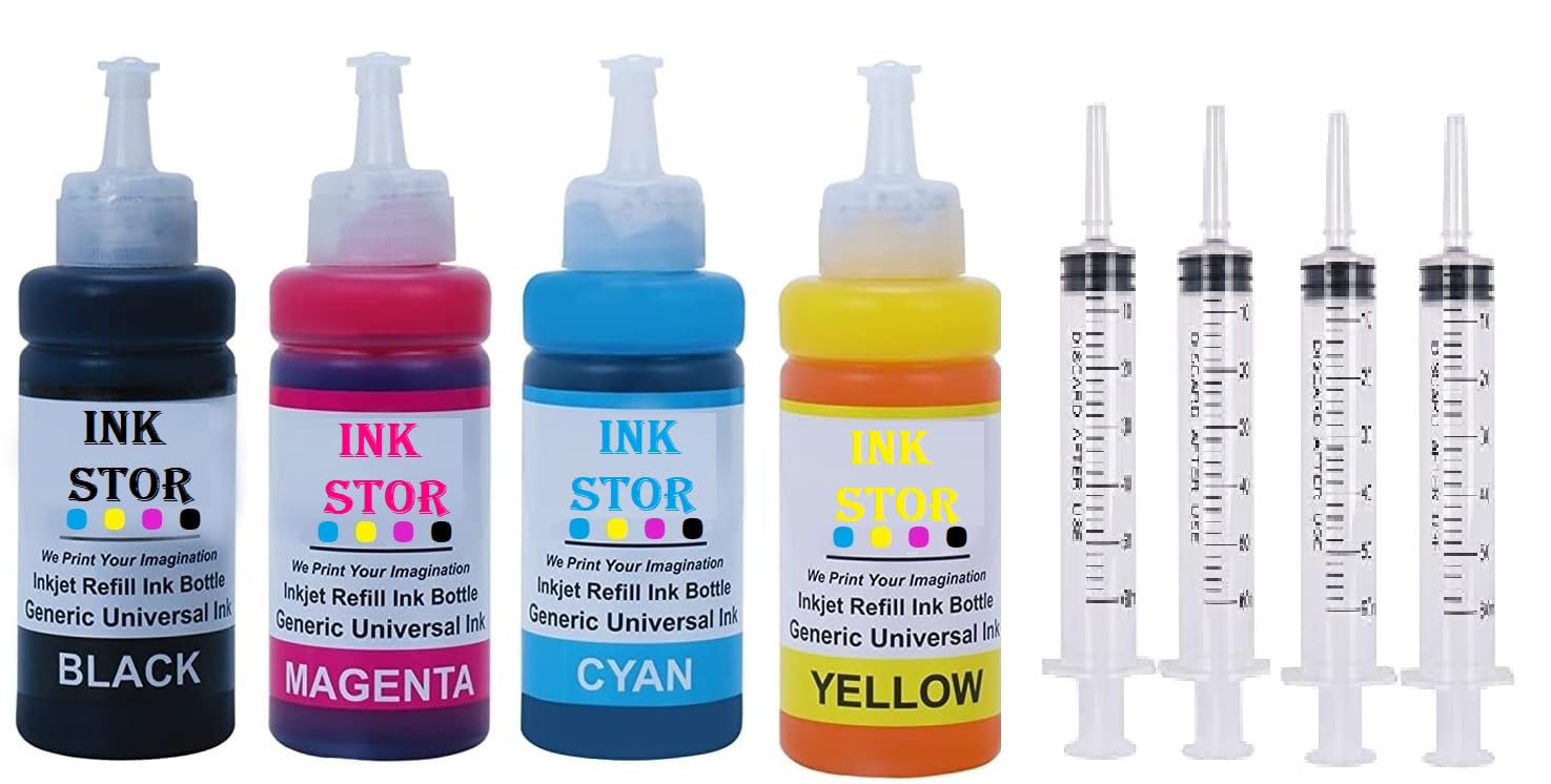 Inkstore Inkjet Cartridge Refill Combo for 650, 805, 803, 680, 678, 682, 818, 802, 901, 703, 704, 46, 21, 22, 27, 28, 56, 57, cn 88, 98 Cartridges