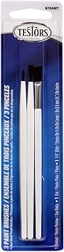 Testors 8706MT Economy Variety Paint Brush Set