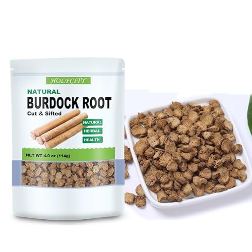 Miniatura 4 de Té natural de raíz de bardana, cortado y tamizado (4.0oz, 4.02 oz)