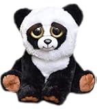 Feisty Pets Black Belt Bobby Plush Stuffed Panda That Turns Feisty with a Squeeze